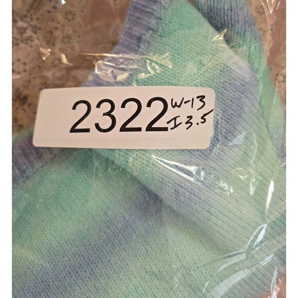 Pastel Gradient Wool blend Knit Shorts hombre blue green cottagecore fairycore - Picture 8 of 8